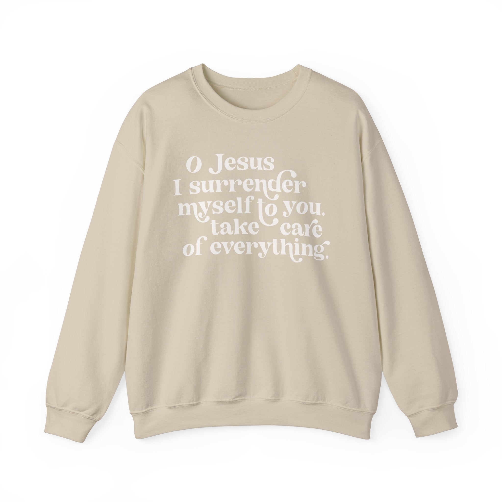 O Jesus I Surrender Crew – Gratia Design Co
