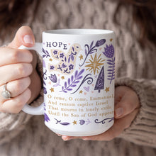 Load image into Gallery viewer, O Come, O Come Emmanuel Advent Mug