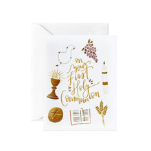 Load image into Gallery viewer, On Your First Holy Communion Card
