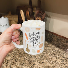 Load image into Gallery viewer, God Walks Among the Pots and Pans Mug