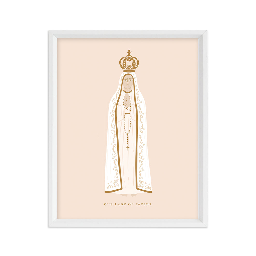 Our Lady of Fatima Art Print