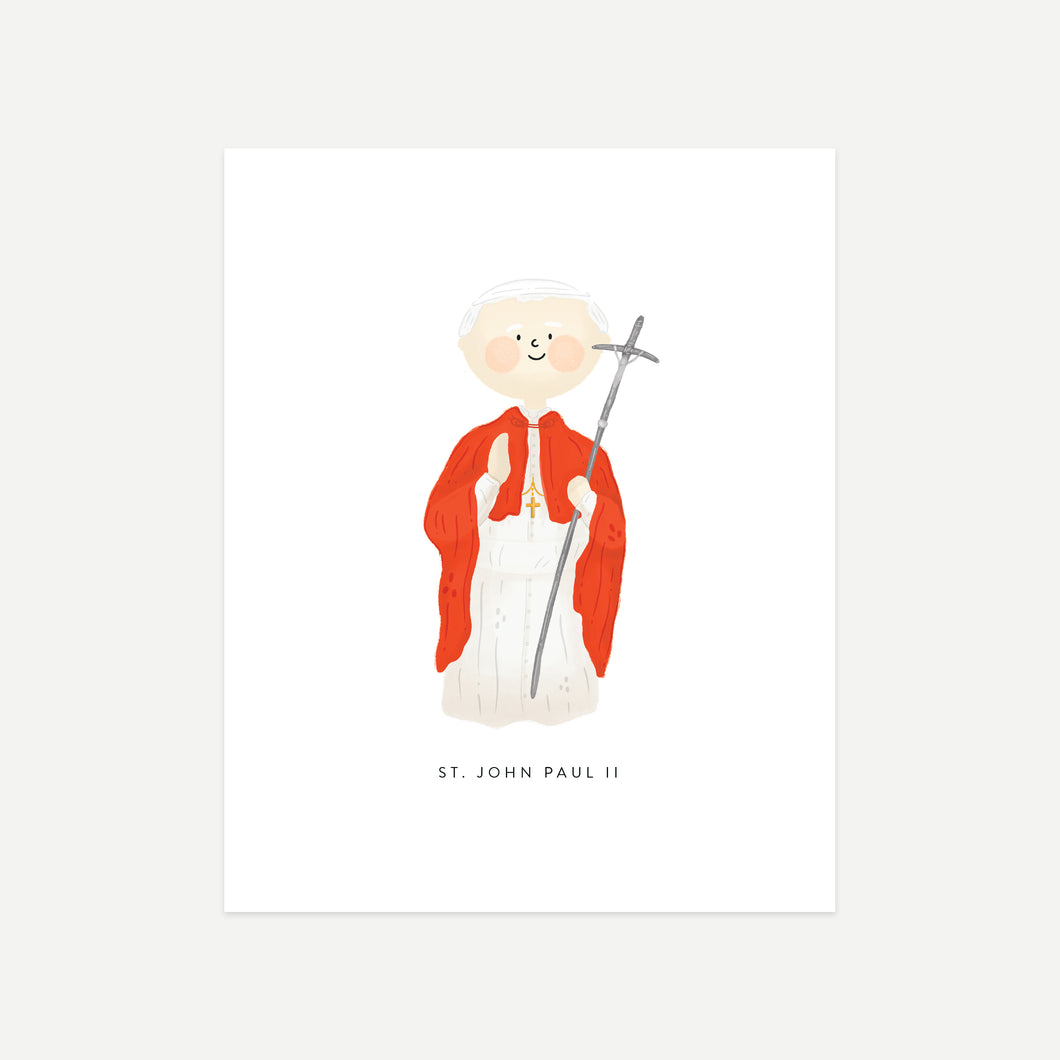St. John Paul II Digital Print